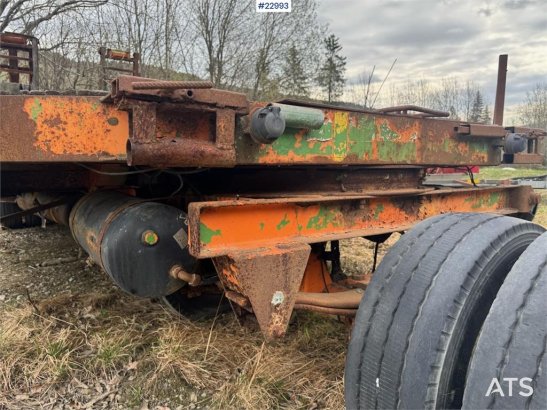 Goldhofer machine trailer. Repair object. Goldhofer machine trailer. Repair object. 1991 2 Lowloader trailers image 21