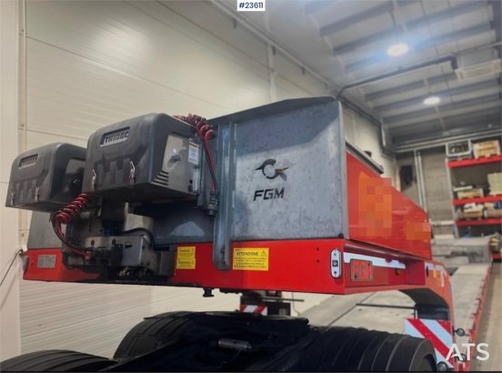 FGM Well Trailer with Winch, Extensions, Ramps and FGM FGM Well Trailer with Winch, Extensions, Ramps and FGM 2023 2 Lowlo...