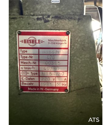 Eisele vms 11-s-pv band saw Eisele vms 11-s-pv band saw 2 image 32