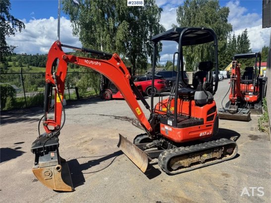 Kubota U17-3A Mini Excavator with 2 Buckets – 1,240 Hours U17-3A Mini Excavator with 2 Buckets – 1,240 Hours 2019 2 image 36