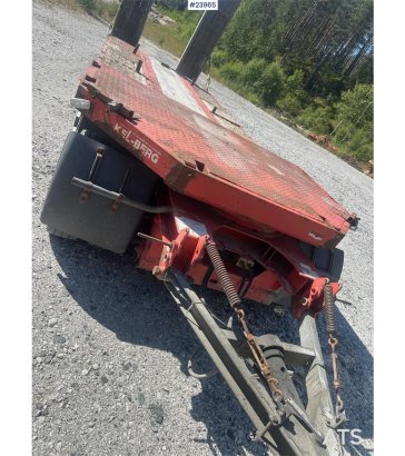 Kel-Berg Maskinslep with hydraulic ramps KEL-BERG Maskinslep with hydraulic ramps 2008 2 Lowloader trailers image 6