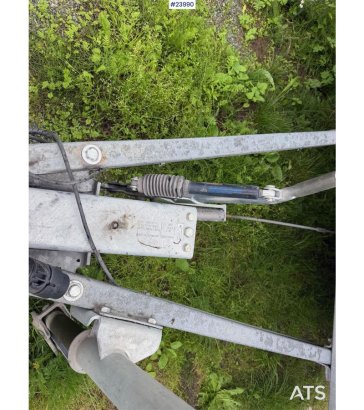 NIEWIADOW ATLAS trailer w/ drive bridges, stakes and coil st NIEWIADOW trailer w/ drive bridges, stakes and coil st 2017 2...