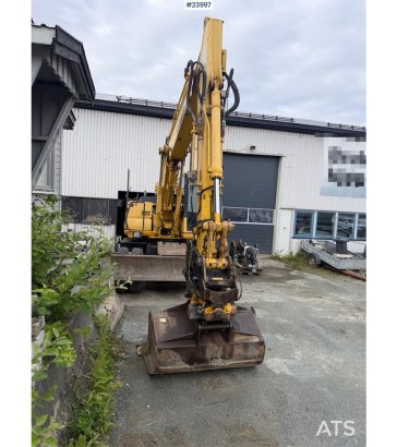 Komatsu PW130 Wheeled Excavator with Engcon Tiltrotator an 915 2006 2 Wheeled Excavators image 21