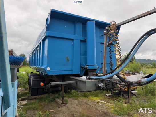 Forss P23 tipper semi-trailer w/ extendable axle a Forss P23 tipper semi-trailer w/ extendable axle a 1987 2 image 6