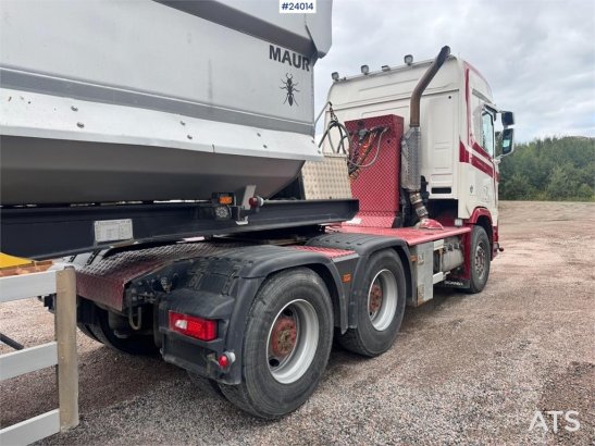 Scania R650 6x4 Tractor Unit with Maur Tipping Semi-Trail R650 6x4 Tractor Unit with Maur Tipping Semi-Trail 2018 2 Tracto...