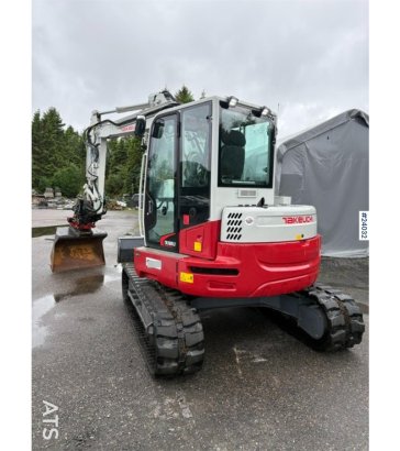 Takeuchi TB280FR excavator with grading bucket and rototilt TB280FR excavator with grading bucket and rototilt 2023 2 Craw...