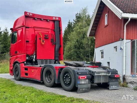 Mercedes-Benz Actros 2553LS 6x2 Tractor Unit – Hydraulics – Well Mercedes-Benz Actros 2553LS 6x2 Tractor Unit – Hydraulics...