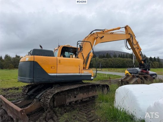Hyundai Robex 160LC‑9A with 2 buckets and tiltrotator – Un Robex 160LC‑9A with 2 buckets and tiltrotator – Un 2014 2 Crawl...