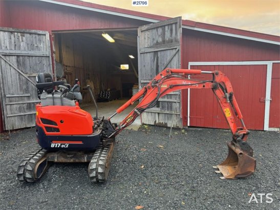 Kubota U17-3a Mini Excavator with Digging Bucket – Custom U17-3a Mini Excavator with Digging Bucket – Custom 2009 2 image 6