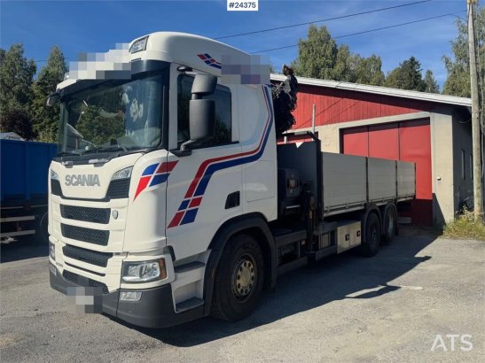 Scania R500 6x2 Kranbil - 19 t/m Hiab m/ rotator. R500 6x2 Kranbil - 19 t/m Hiab m/ rotator. 2019 2 Crane trucks image 6