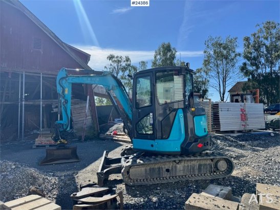 Airman AX55U-6A Mini Excavator with Rototilt, 3 Buckets, AX55U-6A Mini Excavator with Rototilt, 3 Buckets, 2017 2 image 36