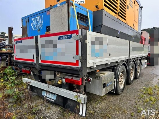 Närko Flatbed Trailer – Only 26,000 km! Närko Flatbed Trailer – Only 26,000 km! 2019 2 Flatbed open trailers image 6