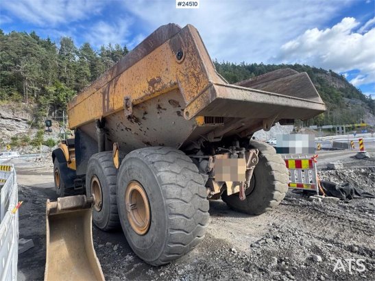 Volvo A40 FS Articulated Dumper – Black Plate A40 FS Articulated Dumper – Black Plate 2012 2 Dump Truck image 6