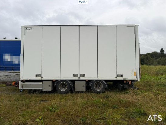 Ekeri Box Trailer with Full Side Opening and 2-Ton Tail Ekeri Box Trailer with Full Side Opening and 2-Ton Tail 2011 2 ima...