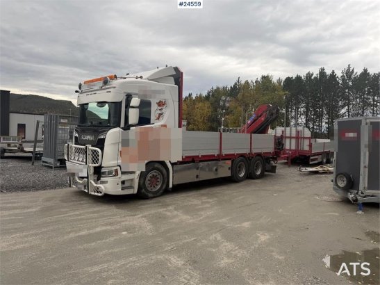 Scania R650 6x4 Crane truck – 23 tm HMF crane R650 6x4 Crane truck – 23 tm HMF crane 2018 2 Crane trucks image 6