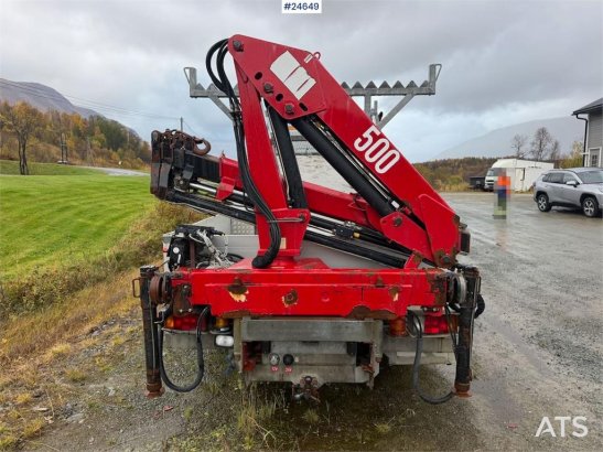 Iveco 100E21 flatbed truck with rear-mounted crane. Repa 100E21 flatbed truck with rear-mounted crane. Repa 2005 2 image 6