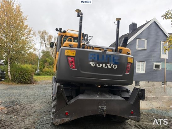 Volvo EW140D Wheeled Excavator with Rototilt, GPS and Gr 10079 2017 2 Wheeled Excavators image 6