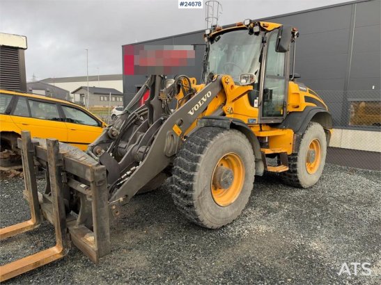 Volvo L50H Wheel loader - Bucket, Pallet Forks and Snow L50H Wheel loader - Bucket, Pallet Forks and Snow 2016 2 Wheel Loa...