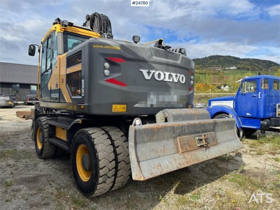 Volvo EW160E Wheeled Excavator with Rototilt and Grading EW160E Wheeled Excavator with Rototilt and Grading 2015 2 Wheeled...