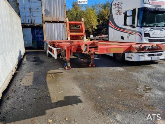 HFR 3 akslet Container Chassis with Thermo King Unit HFR 3 akslet Container Chassis with Thermo King Unit 1999 2 image 6
