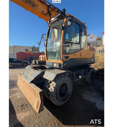 Hyundai Robex 140W-9A Wheeled excavator – tiltrotator and Robex 140W-9A Wheeled excavator – tiltrotator and 2015 2 Wheeled...