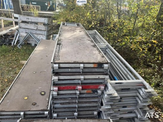 Plettac Assco Scaffolding with 88 frames, bracing, Plettac Assco Scaffolding with 88 frames, bracing, 2 image 21