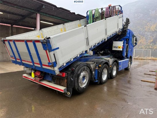 Volvo FH540 8x4 Tridem Crane Truck with Palfinger 37 tm 590 2022 2 Crane trucks image 6