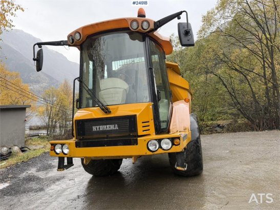 Hydrema 912E Dumper truck with white registration plates Hydrema 912E Dumper truck with white registration plates 2015 2 D...