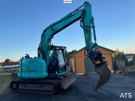 Kobelco SK75SR-3E crawler excavator with rototilt, 4 bucke SK75SR-3E crawler excavator with rototilt, 4 bucke 2018 2 Crawl...