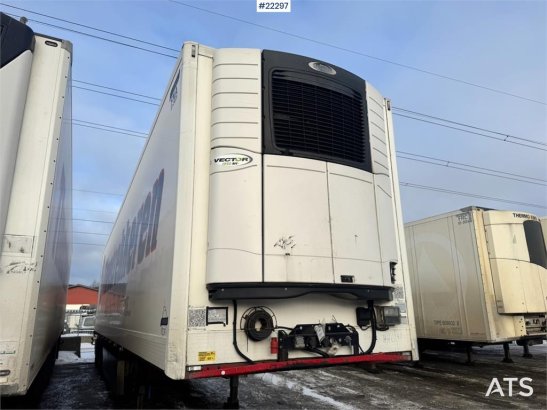 Närko S3 box semi-trailer with refrigeration/freezer uni Närko S3 box semi-trailer with refrigeration/freezer uni 2019 2 R...