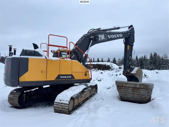 Volvo EC220EL Beltegraver – Rototilt – 2 skuffer – US er EC220EL Beltegraver – Rototilt – 2 skuffer – US er 2016 2 Crawler...