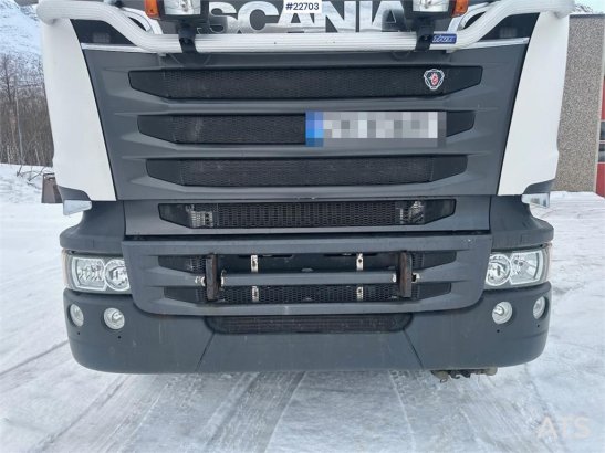 Scania R580 6x2 plow rigged tipper truck w/ plow plate. S R580 6x2 plow rigged tipper truck w/ plow plate. S 2016 2 Tipper...