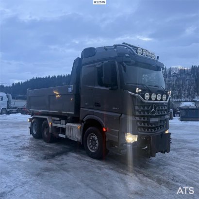 Mercedes-Benz Arocs 6x4 brøyterigget kombibil, laxolås, sidetipp Arocs 6x4 brøyterigget kombibil, laxolås, sidetipp 2015 2...