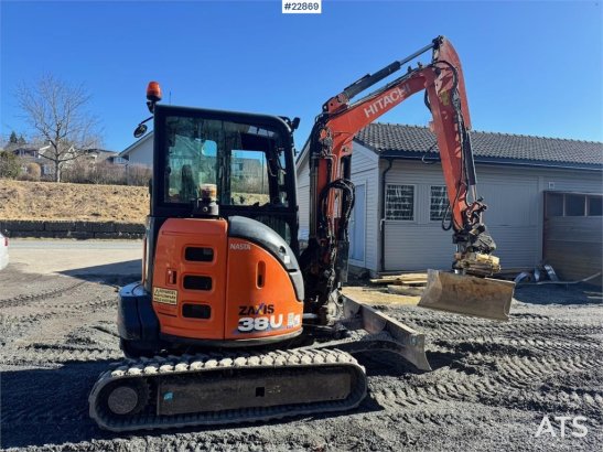 Hitachi ZX38U-6 Mini Excavator – Rototilt – 3 Buckets – Hy ZX38U-6 Mini Excavator – Rototilt – 3 Buckets – Hy 2019 2 image 7