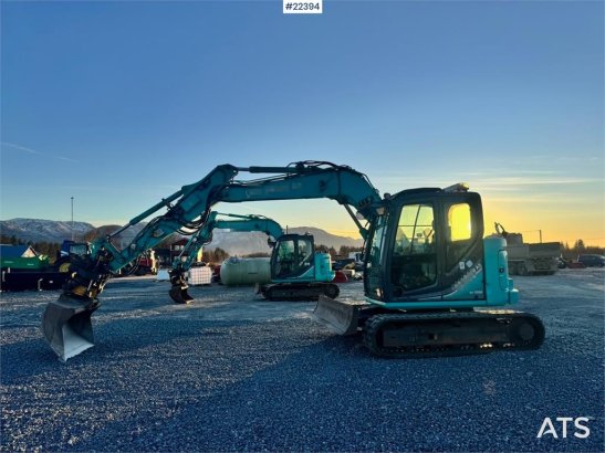 Kobelco SK75SR-3E Tracked Excavator – Rototilt – Grading B SK75SR-3E Tracked Excavator – Rototilt – Grading B 2016 2 Crawl...
