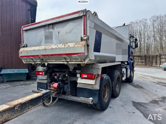 Scania R730 6x4 tipper truck with 2010 Maur triple traile R730 6x4 tipper truck with 2010 Maur triple traile 2017 2 Tipper...