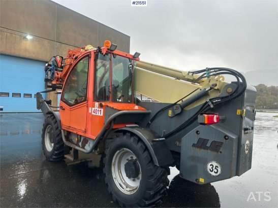 JLG 4017 telehandler w/ two pallet forks and bucket. C 4017 telehandler w/ two pallet forks and bucket. C 2007 2 Wheel Loa...