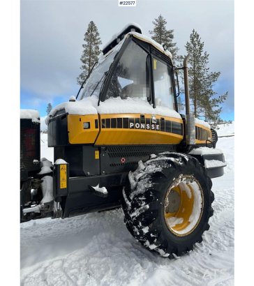 Ponsse Ergo Harvester with H7 Head and Ilsbo Brush Cutter Ponsse Ergo Harvester with H7 Head and Ilsbo Brush Cutter 2009 2...