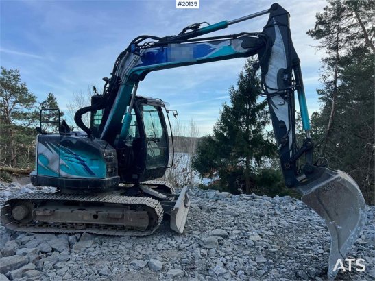 Hitachi zx85us-6 excavator w/ digging bucket, hydraulic sa zx85us-6 excavator w/ digging bucket, hydraulic sa 2019 2 Crawl...