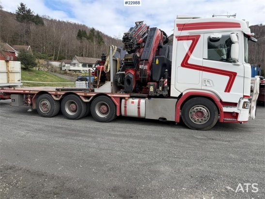 Scania R500 8x4 combination vehicle with a 71 t/m Fassi c R500 8x4 combination vehicle with a 71 t/m Fassi c 2020 2 Crane ...