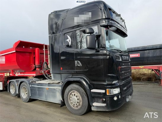 Scania R580 6x2 tractor unit with tipping hydraulics, com R580 6x2 tractor unit with tipping hydraulics, com 2014 2 Tracto...
