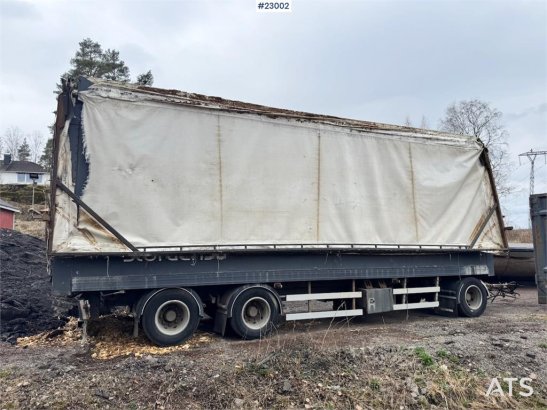 Tyllis wood chip trailer with hydraulic roof. Tyllis wood chip trailer with hydraulic roof. 2005 2 image 22