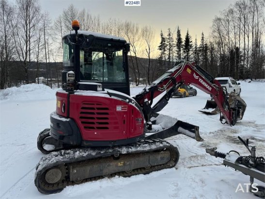 Yanmar Vio57-6B crawler excavator with tilt, grapple and 844 2022 2 Crawler Excavators image 37