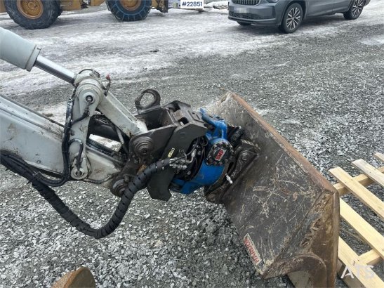 Takeuchi TB153FR excavator w/ 3 buckets and grapple cassett TB153FR excavator w/ 3 buckets and grapple cassett 2017 2 imag...