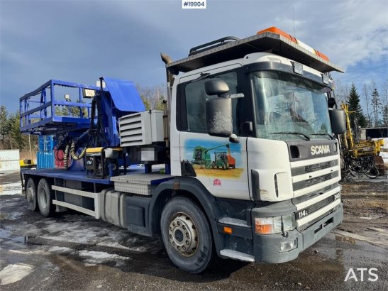 Scania P114 Lift truck w/ Compressor and 8 meter Lift. P114 Lift truck w/ Compressor and 8 meter Lift. 1997 2 image 37