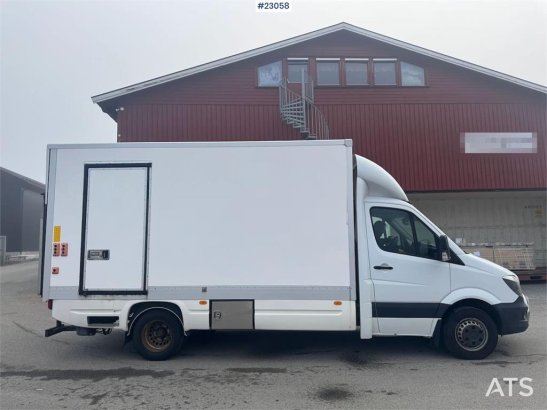 Mercedes-Benz Sprinter 5198 4x2 box truck with tail lift and sid Sprinter 5198 4x2 box truck with tail lift and sid 2016 2...