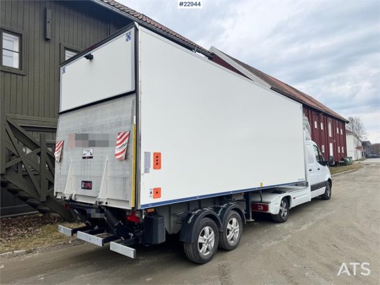 Mercedes-Benz Sprinter tractor unit with 2021 Freno-Air box trai Sprinter tractor unit with 2021 Freno-Air box trai 2020 2...