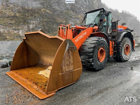 Hitachi zw370-6 wheel loader w/ scale, printer & bucket 10071 2018 2 Wheel Loaders image 31