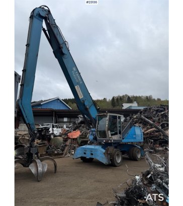 Fuchs MHL 350 wheeled excavator with elevating cab and g Fuchs MHL 350 wheeled excavator with elevating cab and g 2011 2 W...