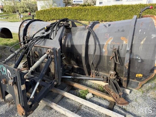 Tellefsdal SD 3300 snøplog - solid industriplog - hydraulisk Tellefsdal SD 3300 snøplog - solid industriplog - hydraulisk ...